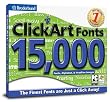 ClickArt Fonts 3 (Jewel Case)