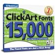 ClickArt Fonts 3 (Jewel Case)