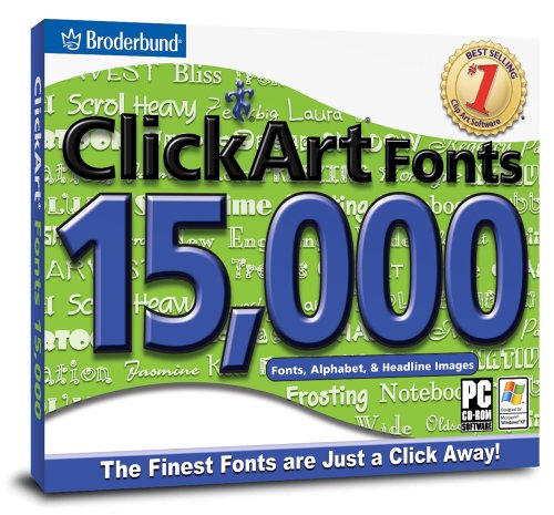 ClickArt Fonts 3 (Jewel Case)