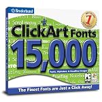 #5: ClickArt Fonts 3 (Jewel Case)