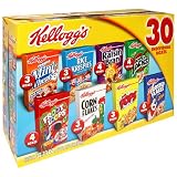 Kelloggs Jumbo Family Cereal Pack 30 ct (8 Flavors) 32.73 oz