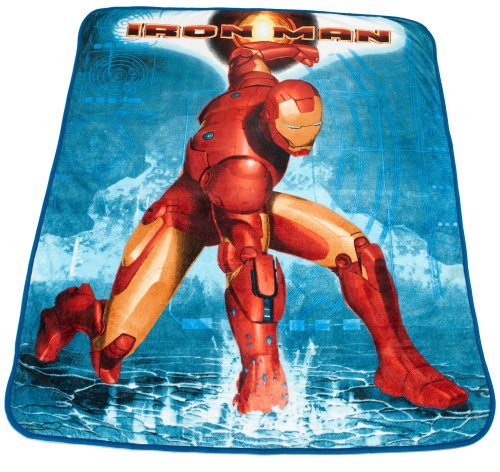 Iron Man Fleece Throw
