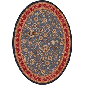 Stainmaster® Aydin Area Rug - Moor Blue (78"x109"... by Stainmaster