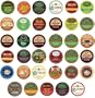 Green Mountain, Gloria Jean's, Timothy's, Coffee People, Donut House, Celestial Seasonings, Emeril's Unique Sampler K-Cup Portion Pack for Keurig Brewers, 35 Different