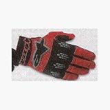 ALPINESTARS M4 TEXTILE GLOVES RED XL 356647-13-XL