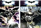 Batman The Dark Knight Giant Coloring Book Set: 'Out of the Shadows!' & 'To the Rescue!'