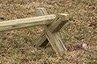 Octagonal Cut Wood Cavalettis Horse Jumps 10ft