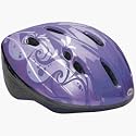 Bell Star Child Bicycle Helmet (Purple Waves)