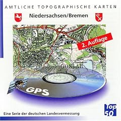 Top 50. Niedersachsen, Bremen. Amtliche topographische Karten. CD-ROM f�r Windows ME/NT4.0/SP6/2000/XP.