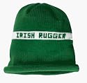 IRISH RUGGER BEANIE (GREEN)
