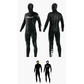7mm J-Type FSW w  Hood Men's O'Neill Dive Suit by 