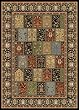 Home Dynamix Royalty 41200B-450 Black 7-Feet 8-Inch by 10-Feet 4-Inch Traditional Area Rug