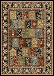 Home Dynamix Royalty 41200B-450 Black 7-Feet 8-Inch by 10-Feet 4-Inch Traditional Area Rug discounted