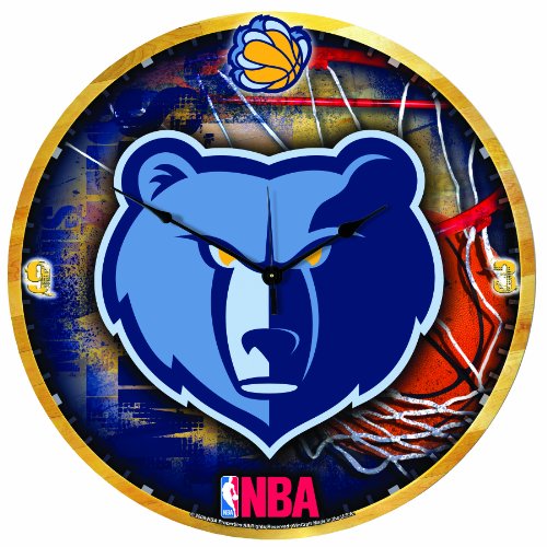 NBA Memphis Grizzlies 18-Inch High Definition Clock