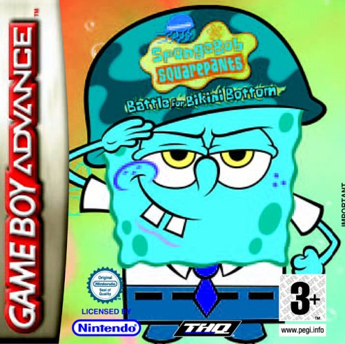 Childrens Toyshop  Video Games : Spongebob Squarepants : Battle for Bikini Bottom (GBA)
