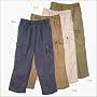 Boys Canvas Pull On Cargo Pants
