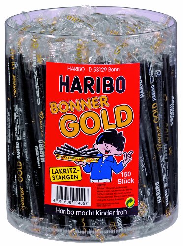 Haribo Bonner Gold 150 Stangen, 1er Pack (1 x 2.7 kg)