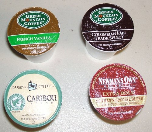 K-Cup Coffee Caribou, French Vanilla, Newmans Own, Colombian, Variety Assortment Pack for Keurig Brewers 80 Count Value Box
