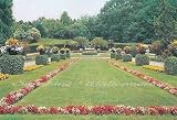 English Garden 1896 Wall Mural