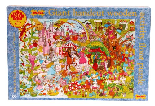 Childrens Toyshop  Toys : Fantasy Land Giant Floor Puzzle