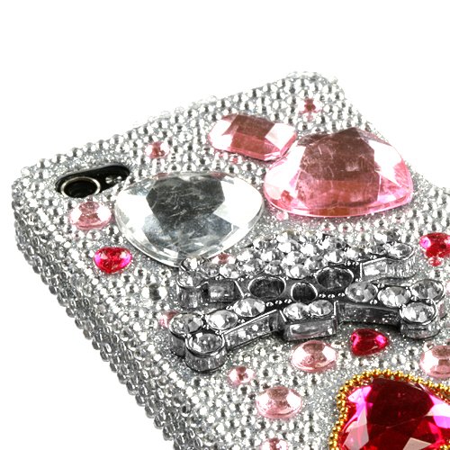 Pome iPhone 4 (AT&T/Verizon), iPhone 4S Gem Crystal Bling Protector Casing Jewelry Sachet photo Pome iPhone 4 (AT&T/Verizon), iPhone 4S Gem Crystal Bling Protector Casing Jewelry Sachet