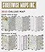 Streetwise Dallas Map - Laminated City Center Street Map of Dallas, Texas