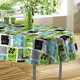 Nappe ovale Caf&eacute;ine Anis