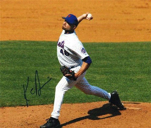 Autographed/Hand Signed Kane Davis New York Mets 8x10 Photo
