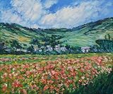 612XygWYUgL. SL160  Art Reproduction Oil Painting   Monet Paintings: Water Lilies   Classic 20 X 24   Hand Painted Canvas Art