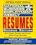 Resumes (The national business employment weekly premier guides series)