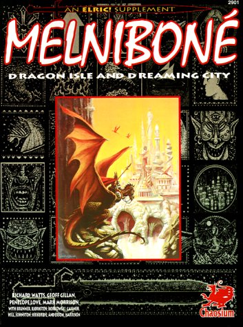 Cover image : Melnibone: Dragon Isle and Dreaming City (Elric RPG)