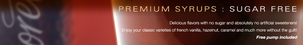 Amoretti Premium Syrups for Coffee, Tea and Beverages : Sugar Free