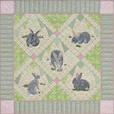 Rabbit Tracks Quilt Pattern By Charlotte Warr Andersen