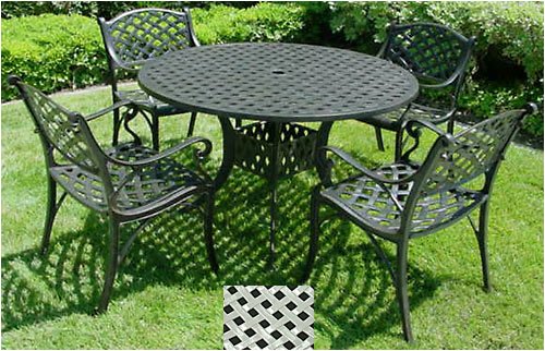 5 PIECE DINING SET #015 CROSS