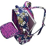Vera Bradley Tech Backpack (Emerald Paisley)