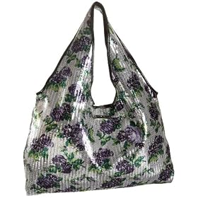 Buy Betsey Johnson Glitzy Floral Large Shopper by Betsey Johnson