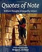 Quotes of Note