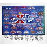 Super Bowl XL Autographed Giclee - 35 MVP Signatures