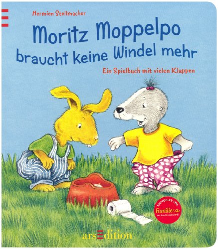 Buch - Cover Moritz Moppelpo braucht keine Windel mehr - Hermien Stellmacher - arsEdition