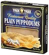 Tiger Tiger Indian Plain Puppodums, 4-Ounce Boxes (Pack of 12)