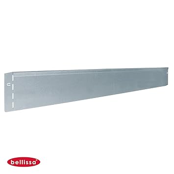 Rasenkante Metall 4-er Set 118 x 13 cm 10093 - de-shop