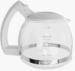 Delonghi US014 Coffeemaker/Urn 4 Cup Carafe, White