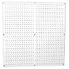 Wall Control 30-P-3232W White Metal Pegboard Pack