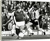 Box Canvas Print of Arsenal v Newcastle United Football from Mirror Photos