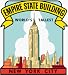 Fridgedoor Empire State Building Travel Decal Magnet