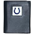 Indianapolis Colts Executive Leather Trifold Wallet in a Tin - NFL Football Fan Shop Sports Team Merchandise