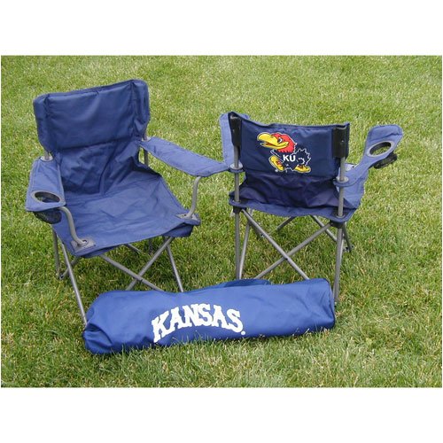 Kansas Jayhawks NCAA Ultimate Junior Tailgate Chair by Rivalry Distributing