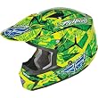 Fly Racing Trophy II Youth MotoX Motorcycle Helmet - Green/Black