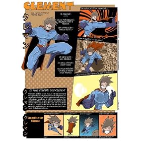 Les Pr�noms en BD - Affiche - Les Pr�noms Mangas en BD - Cl�ment