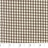 1/8 Gingham Chocolate Brown